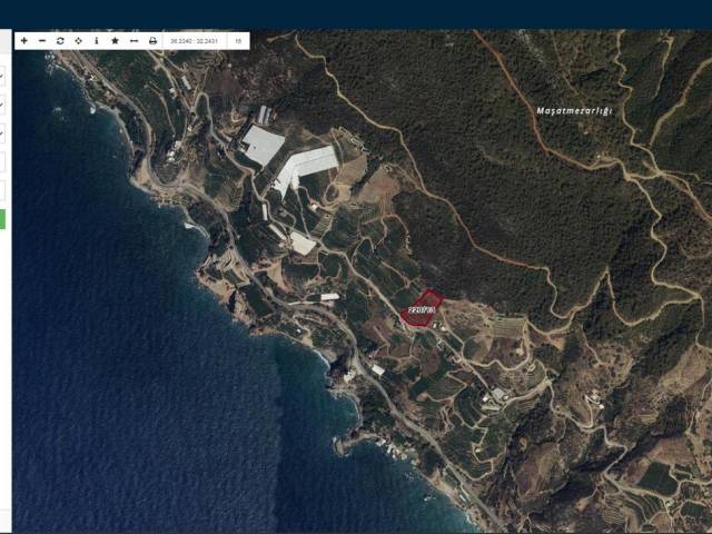 Land in Alanya Uğrak – Sea View, Investment Opportunity